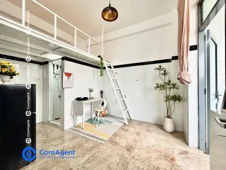Cho Thuê Duplex Giá Sinh Viên Full Nội Thất Cơ Bản Gác Cao 1M8 Không Giới Hạn Người Ở Ngay Etown