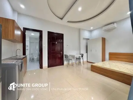 Thuê Phòng Trọ Ban Công Full Nội Thất 45M2 Thích Quảng Đức Phú Nhuận Gần Phan Xích Long Quận 1