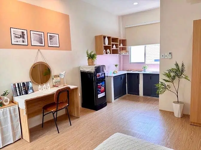 Cho Thuê Căn Studio Cửa Sổ Xinh Yêu Cực Thoáng Ngay Trung Tâm Phú Nhua