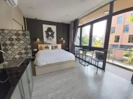 Căn Hộ Dịch Vụ Ban Công Ở Trần Trọng Cung, Quận 7. Gần Khu Chế Xuất, Q1,Q4, Phú Mỹ Hưng