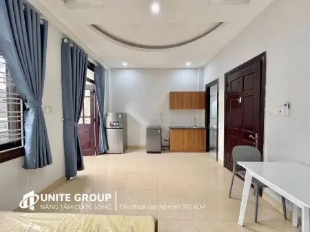 Thuê Phòng Trọ Ban Công Full Nội Thất 45M2 Thích Quảng Đức Phú Nhuận Gần Phan Xích Long Quận 1