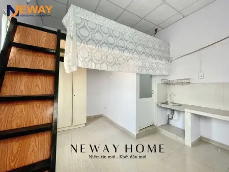 Phòng Trọ Ban Công Gần Sân Bay Đầy Đủ Nội Thất