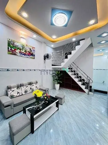 Bán Nhà Đẹp Bùi Minh Trực - 40M2 Hẻm Xe Hơi - 3 Tầng 4 Phòng - 5Tyxxx