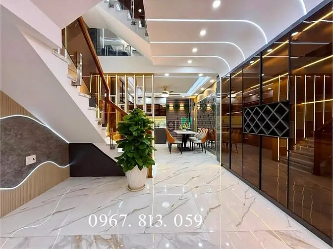 Nhà Sẹc Ngắn Đường Thạnh Xuân 25, Dt:4X13.5M, Lửng, 3 Lầu, 4Pn, P.thờ