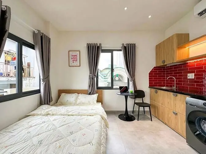 Cho Thuê Căn Hộ Dịch Vụ Cao Cấp Giá Rẻ Gần Nhà Thi Đấu Phú Thọ Mớiiii