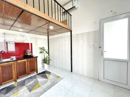 Phòng Gác Lững Ban Công 25M2 Full Tiện Nghi Lý Thường Kiệt Ngay Lữ Gia