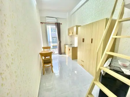 Phòng Gác Ban Công Thoáng Mát Có Máy Giặt Riêng Đặng Thùy Trâm Gần Đại Học Văn Lang Ưu Đãi Sinh Viên
