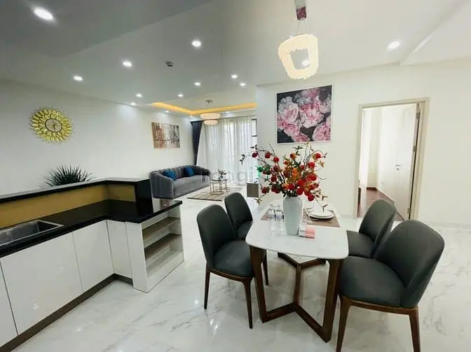 Cho Thuê Căn Hộ Chung Cư Cao Cấp Midtown, 135M2, 3Pn, 3Wc.