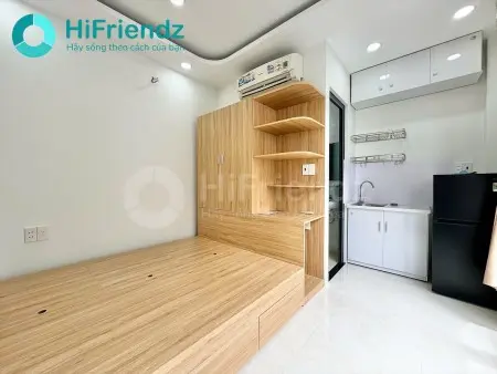 Cho Thuê Phòng Full Nt Mới 100% 30M2 Cửa Sổ Rộng Tại Trường Sa Gần Đh Uef, Hồng Bàng Tiện Qua Q1, Q3