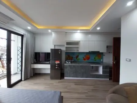 Cho Thuê Căn Apartment Tại Ngõ 193 Trích Sài, Tây Hồ. Ban Công Thoáng Full Nội Thất. Chỉ 7.5Tr