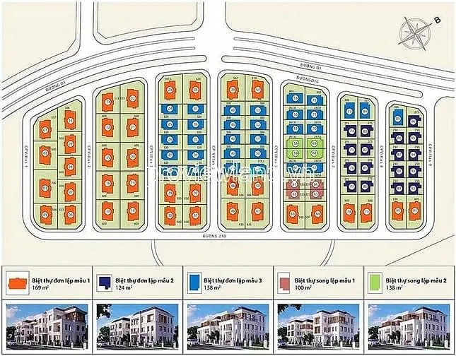 Bán Biệt Thự Góc 2Mt Vinhomes Tân Cảng, 517M², Hầm + 3 Tầng, 430 Tỷ