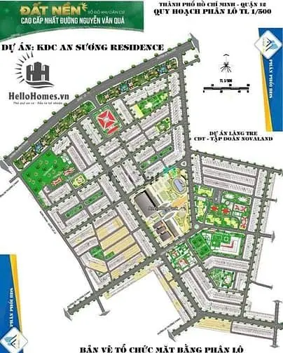 Đất Chính Chủ Kdc An Sương, Quận 12, Đường 10M, 4,5X20M, Sổ Riêng