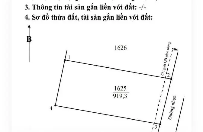 Đất Mặt Tiền Đường Nhựa Bề Ngang 30 Mét Có Thổ Cư Khu Dân Cư Ổn Định