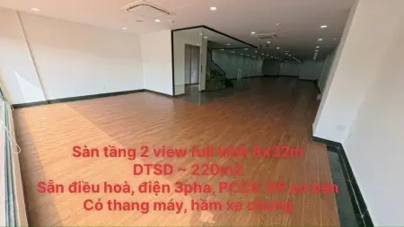 Mặt Bằng Kinh Doanh, Sàn Văn Phòng, Mặt Tiền Rộng Gần Sân Bay