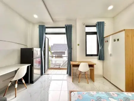 Phòng Trọ Tân Phú | Gần Thoại Ngọc Hầu | Phòng Studio Ban Công, Thoáng Mát Đủ Nội Thất Như Hình