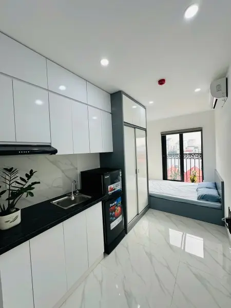 Chung Cư Mini Đầy Đủ Tiện Nghi Chỉ Việc Vào Ở Phố Đình Quán