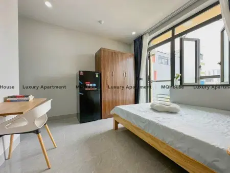 Cho Thuê Phòng Trọ Ban Công 35M2 Mới Xây Nơ Trang Long Bình Thạnh Gần Chợ Bà Chiểu Hàng Xanh Cầubông