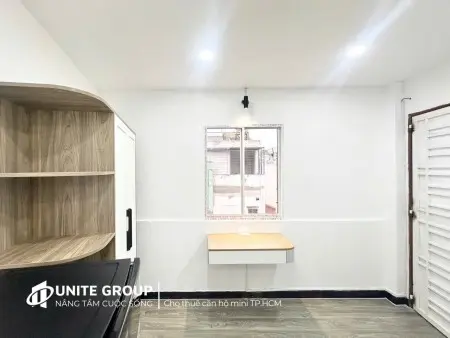 Cho Thuê Phòng Mới 100% Ngay Huỳnh Văn Bánh, Phú Nhuận, Full Nội Thất, Cửa Sổ Trời Giáp Q1, Q3