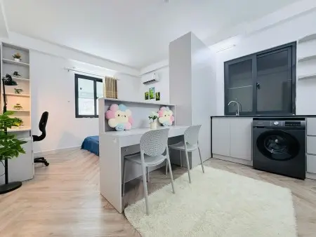 Phòng Trọ Full Option, Bước Chân Ra Là Tiện Ích Không Tưởng! Nơ Trang Long Bình Thạnh