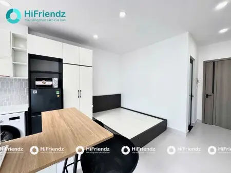 Cho Thuê Căn Hộ Mini Studio Ban Công Full Nội Thất | Đường Hoàng Hoa Thám, Tân Bình - Gần K300 Etown