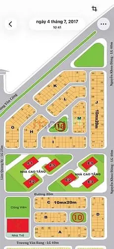 Chính Chủ Gửi Bán Nền Biệt Thự Liền Kề Thuộc Dự Án Công Nghiệp Sài Gòn