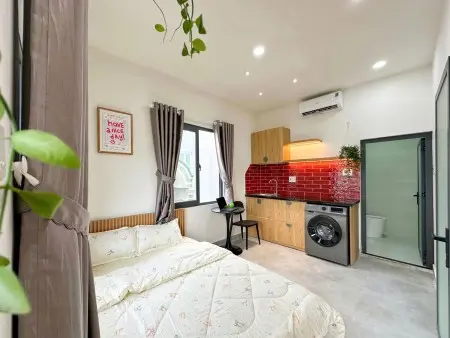 Cho Thuê Phòng Trọ Ban Công Máy Giặt Riêng Nơ Trang Long Bình Thạnh Gần Chợ Bà Chiểu Hàng Xanh Q1