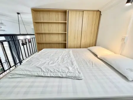 Cho Thuê Căn Hộ Duplex Trần Cao 2 Khung Gian Ngủ, Full Nội Thất, Ban Công Thoáng