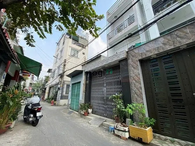 Nhà 4 Tầng Hẻm Xe Hơi Thông Trường Chinh, Quận 12, Đường 10M, 3,6X17M