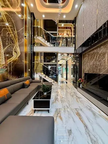 Nhà Có Thang Máy, Bên Trường Học, Dt:4X15,5M, Lửng, 3Lầu, 4Pn, Gara Xe