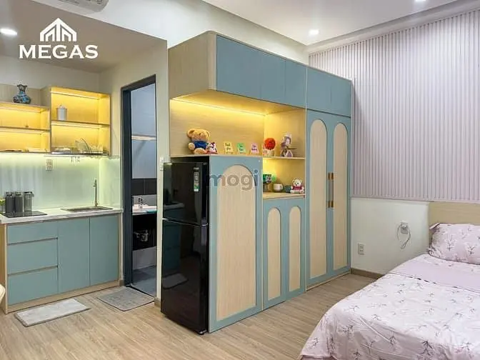 Căn Hộ Studio - Full Nội Thất - Cửa Sổ To Ngay Công Viên Làng Hoa