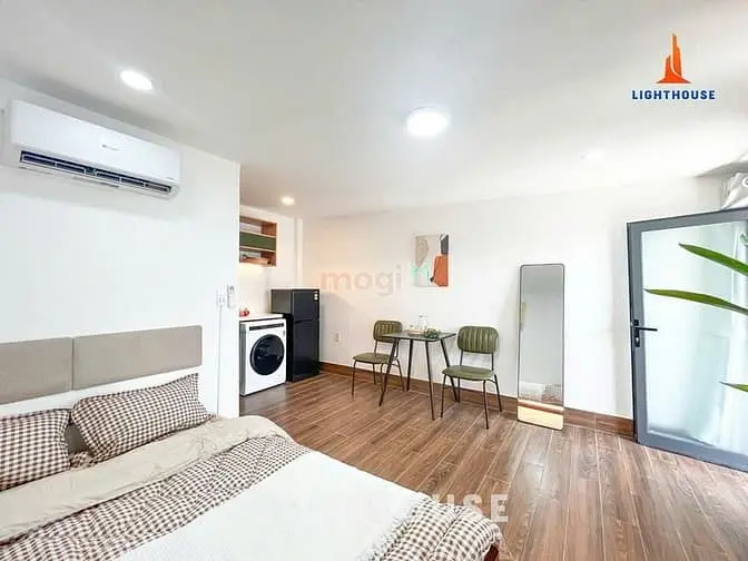 Căn Hộ Full Nội Thất - Ban Công - Mới Xây New Ngay Lê Đức Thọ