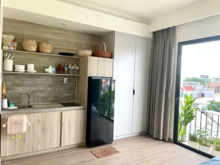 ️Cho Thuê Căn Hộ 30M2 Ngay Nguyễn Gia Trí D5 Bình Thạnh Gần Đh Ngoại Thương Gtvt