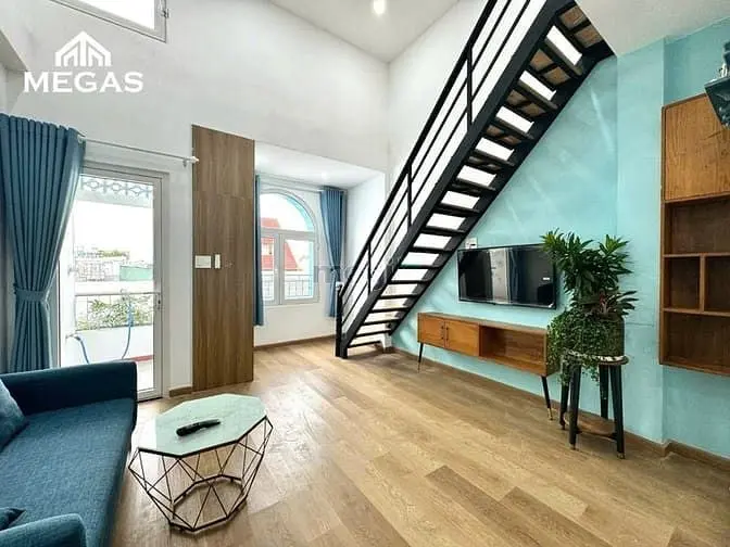 Căn Hộ Duplex - Full Nội Thất - Ban Công Ngay Công Viên Làng Hoa