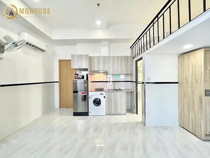 Căn Hộ Duplex - Rộng 40M2 - Full Nội Thất Ngay Emart Phan Văn Trị