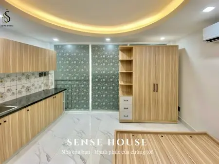 Phòng Full Nội Thất Gỗ – Máy Lạnh – Bếp – Wc Riêng