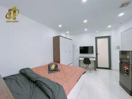 Cho Thuê Phòng Trống Lại Có Ban Công - Nội Thất Mới 100% - Giáp Q1,Q3 - Gần Ngã Tư Hàng Xanh