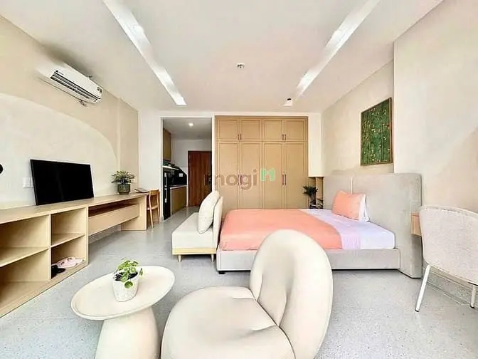 Căn Hộ Studio - Full Nội Thất - Ban Công Ngay Emart Phan Huy Ích