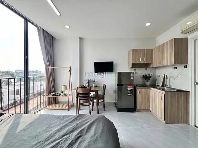 Căn Hộ Studio - Full Nội Thất Ban Công - Mới Xây 100% Ngay Sau Vlucs3