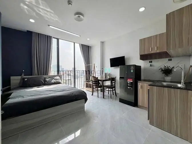Căn Hộ Studio - Full Nội Thất Ban Công - Mới Xây 100% Ngay Sau Vlucs3