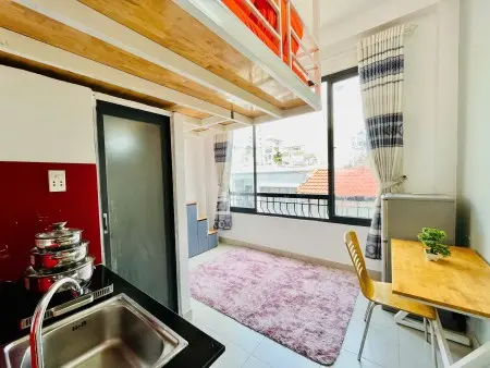 Phòng Gác Lững 25M2 Full Nội Thất Gần Đh Hutech, Ngoại Thương