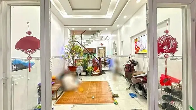 Hot Hot! Nhà 4 Tầng 2 Mặt Tiền Hẻm Xe Hơi 1135 Huỳnh Tấn Phát, Quận 7