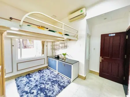 Phòng Gác Lửng Cửa Sổ Thoáng Tiện Nghi Gần Công Viên Làng Hoa Gò Vấp