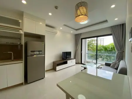 Chung Cư Hà Đô Centrosa, 3/2 Q10: 1P Ngủ. 55M2, 17Triệu, Full Nt