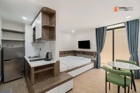 Cho Thuê Ch Mini Full Nội Thất - Ban Công To Gần Chợ Bà Chiểu Giáp Q1