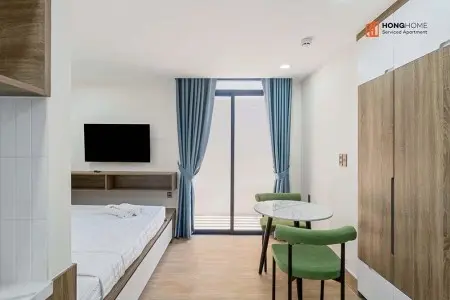 Cho Thuê Ch Mini Full Nội Thất - Ban Công To Gần Chợ Bà Chiểu Giáp Q1