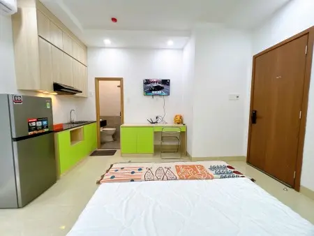 Cho Thuê Ch Mini Full Nội Thất Ban Công Thoáng, Vị Trí Đắt Địa Phan Đăng Lưu Gần Chợ Bà Chiểu