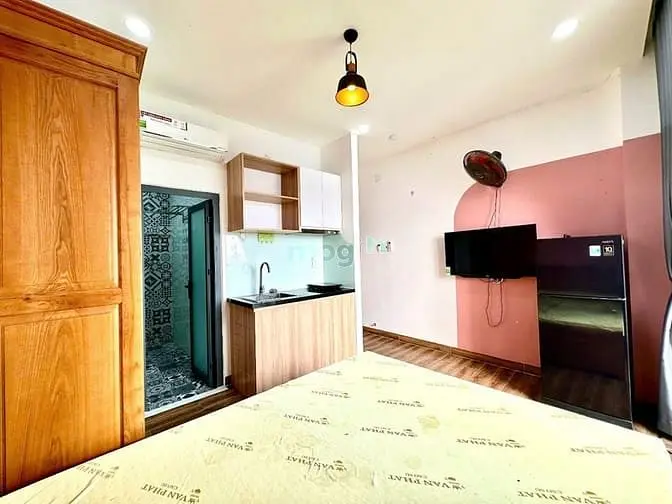 Căn Hộ Studio Full Nội Thất Mới Xây Ngay Sau Đại Học Nguyễn Tất Thành