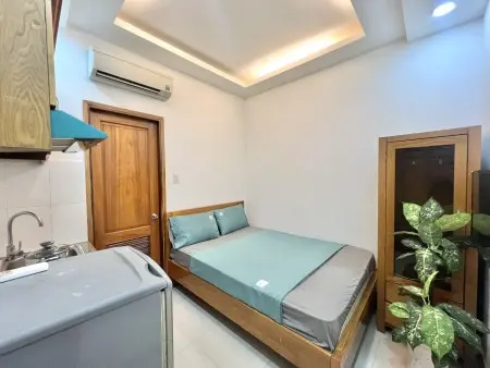 Phòng 25M2 Full Tiện Nghi Nguyễn Trãi Gần Cống Quỳnh