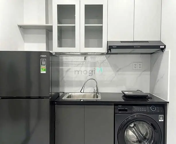 Căn Hộ 1Pn - Tách Bếp - Full Nội Thất - Máy Giặt Riêng Ngay Sau Emart