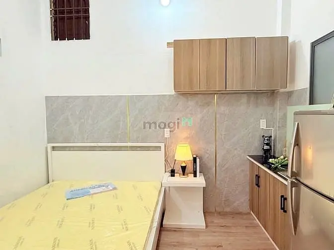 🌿 Phòng Studio Siêu Đẹp | Tủ Lạnh Lớn + Máy Lạnh | Gần Hutech - Uef